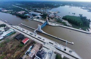 Tiền Giang đưa vào sử dụng cống ngăn mặn, trữ ngọt lớn thứ 2 ở miền Tây