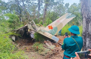 Tìm thấy máy bay YAK-130 rơi trong Vườn Quốc gia Yok Đôn, Đắk Lắk