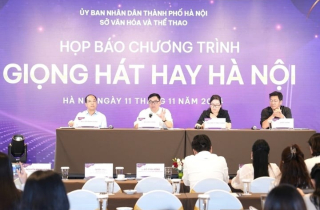 NSND Tấn Minh, Lan Anh làm giám khảo cuộc thi Giọng hát hay Hà Nội