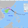Bão số 8 suy yếu ở giữa Biển Đông, đất liền không chịu tác động
