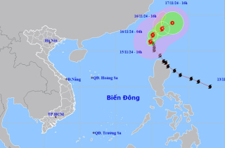 Bão Usagi giật cấp 12 đổ bộ Biển Đông, trở thành cơn bão số 9