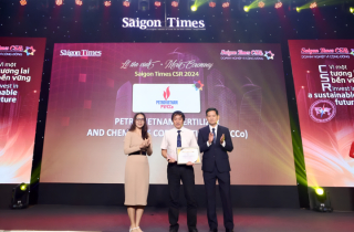 PVFCCo được vinh danh 'Doanh nghiệp vì cộng đồng' tại Saigon Times CSR 2024