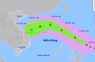 Bão Man-yi tiệm cận cấp siêu bão, di chuyển nhanh vào Biển Đông trong 48 giờ tới