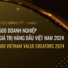 PETROSETCO vào top 500 Doanh nghiệp tạo giá trị hàng đầu Việt Nam (Value500) theo công bố của Viet Research và Báo Đầu tư