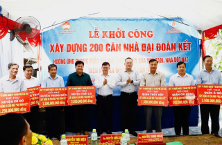 PVTrans xây dựng 200 căn nhà đại đoàn kết cho hộ nghèo tại Tỉnh Cần Thơ