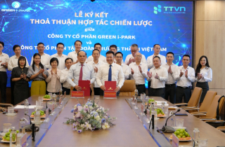 Green i- Park ký kết hợp tác Chiến lược với TTVN