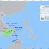 Áp thấp di chuyển rất nhanh, có thể mạnh lên thành bão trong hôm nay