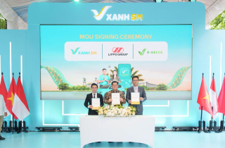 V-GREEN và Xanh SM Indonesia Ký MOU với Tập đoàn bất động sản Lippo