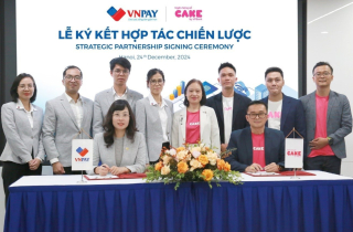 VNPAY ký kết hợp tác chiến lược với Ngân hàng số Cake – Triển khai dịch vụ tài chính số của Cake trên ví VNPAY