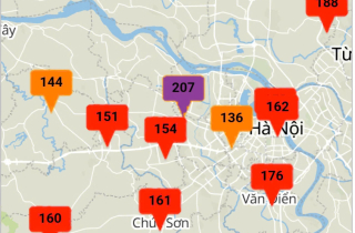 Những khu vực ô nhiễm không khí ở Hà Nội người dân nên biết