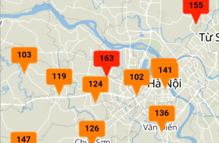 Hôm nay, Hà Nội còn 2 khu vực chất lượng không khí xấu