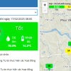 Chất lượng không khí ngày đầu tuần đa số duy trì ở ngưỡng tốt