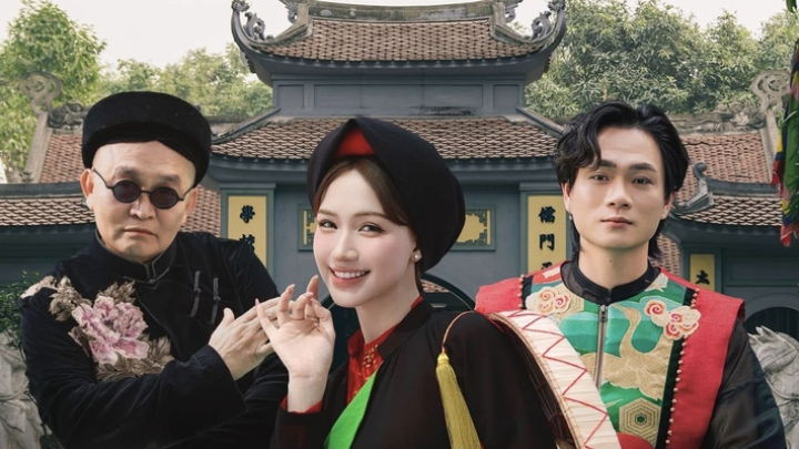 Độc lạ 'vua hài' Xuân Hinh rap, Hòa Minzy 'gây bão' triệu view