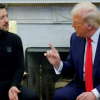 Tỷ lệ ủng hộ Tổng thống Zelensky tăng 67% sau cuộc cãi vã với ông Trump