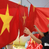 Rộn rã làng may cờ Tổ quốc lớn nhất Hà Nội