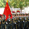 Quân đội Trung Quốc hát vang 'Như có Bác Hồ trong ngày vui đại thắng' khi diễu binh ở TP.HCM
