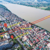 Toàn cảnh vị trí xây dựng cầu Trần Hưng Đạo được khởi công vào dịp 19-8