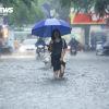 Hà Nội mưa lớn, nguy cơ ngập úng tại gần 100 điểm, tuyến phố