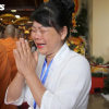 Phật tử xúc động cung đón Xá lợi Đức Phật về Yên Tử, Quảng Ninh
