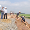 Hà Nội bảo đảm an toàn đê điều trong mùa mưa lũ: Đẩy nhanh tiến độ thi công, khắc phục sự cố