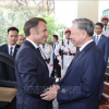 Tổng Bí thư Tô Lâm hội kiến Tổng thống Pháp Emmanuel Macron
