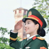 Nhan sắc trong trẻo của nữ thiếu uý 22 tuổi gây sốt tại Hoa hậu Việt Nam
