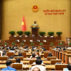 Ban hành nghị quyết của Quốc hội về sắp xếp đơn vị hành chính cấp tỉnh