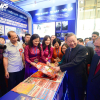 Tổng Bí thư, Thủ tướng, Chủ tịch Quốc hội tham quan Hội Báo toàn quốc 2025