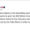 Ông Trump phủ nhận 'kế hoạch hạt nhân 30 tỷ USD cho Iran'