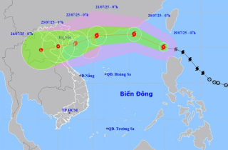 Bão Wipha giật cấp 12 đổ bộ Biển Đông, đạt cấp cực đại trong 2 ngày tới