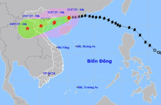 Bão số 3 Wipha cách Hải Phòng-Quảng Ninh 233km, Bắc Bộ và Bắc Trung Bộ mưa lớn