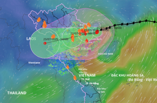 Bão số 3 Wipha cách Quảng Ninh 100km, dự báo giật cấp 14 trước khi đổ bộ