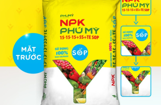 Phân bón Phú Mỹ ra mắt sản phẩm mới NPK PHÚ MỸ sử dụng 100% Kali Sulphate