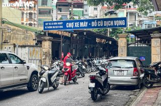 'Thủ phủ' xe máy cũ ở Hà Nội ế ẩm trước thông tin xe xăng sắp bị thay thế