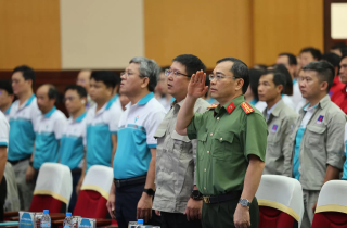 Ngày hội Toàn dân Bảo vệ ANTQ tại Nhà máy đạm Phú Mỹ