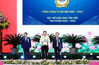 PV GAS nhận vinh danh Điển hình tiên tiến của Tập đoàn Công nghiệp - Năng lượng Quốc gia Việt Nam
