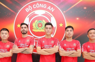 CLB Công an TP.HCM công bố nhân sự 