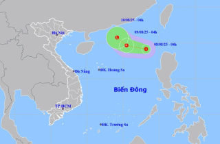 Áp thấp nhiệt đới hình thành trên Biển Đông và dự báo thời tiết cả nước 10 ngày