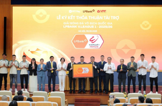 Đội vô địch V.League 2025-2026 được thưởng 5 tỷ đồng