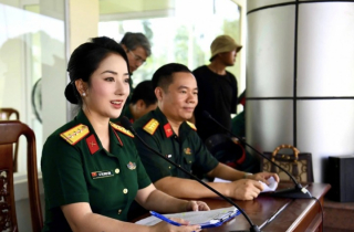 Nữ Thượng úy đảm nhận giọng đọc miền Nam trong Lễ diễu binh 2/9 là ai?