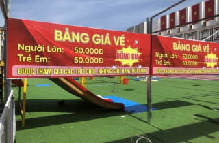 Nhiều trẻ gặp chấn thương ở khu vui chơi Nhà Văn hóa Lao động tỉnh Quảng Ngãi