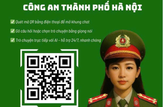 'Cảnh sát AI' Hà Nội trực chiến 24/24, phục vụ người dân trong mọi tình huống