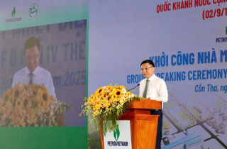 Petrovietnam khởi công xây dựng Nhà máy Nhiệt điện Ô Môn IV