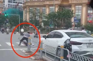Xác minh clip 2 tài xế lao vào đánh nhau trên đường Võ Chí Công