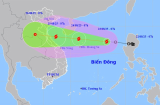 Bão số 5 Kajiki hình thành trên Biển Đông, cường độ có thể mạnh cấp 12