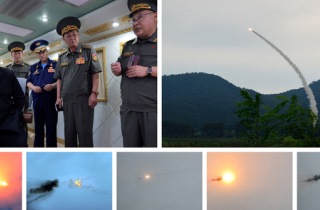 Ông Kim Jong-un giám sát vụ phóng tên lửa phòng không mới