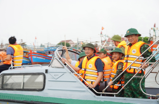 Ứng phó bão số 5: Quảng Trị khuyến cáo người dân không ra khỏi nhà từ 21h hôm nay