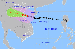 Vì sao bão số 5 Kajiki duy trì cường độ mạnh khi tiến sát đất liền miền Trung?