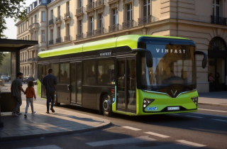 VinFast giới thiệu xe buýt điện tại châu Âu, lần đầu ra mắt thị trường quốc tế