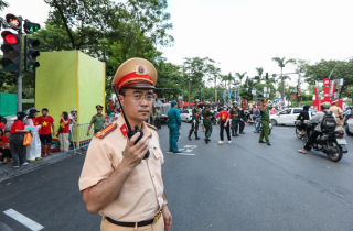Tăng thời gian cấm đường phục vụ sơ duyệt diễu binh, diễu hành ngày 27/8